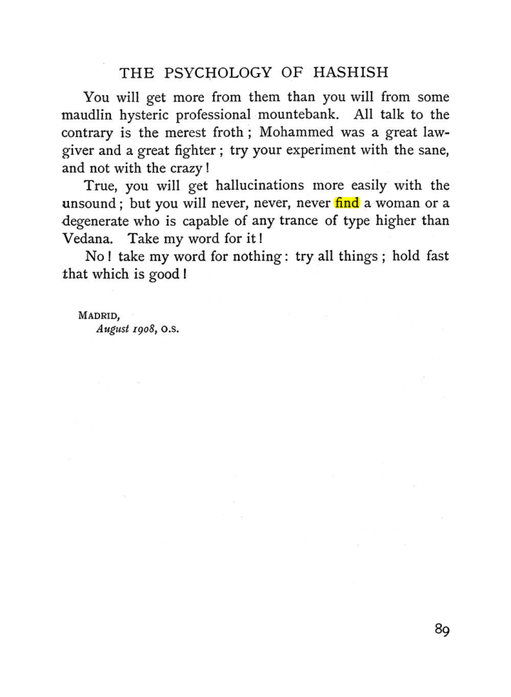 Original scan of The Equinox (Volume I, Number II), PDF page 99
