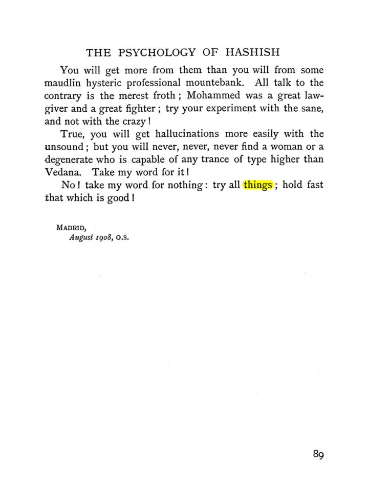 Original scan of The Equinox (Volume I, Number II), PDF page 99