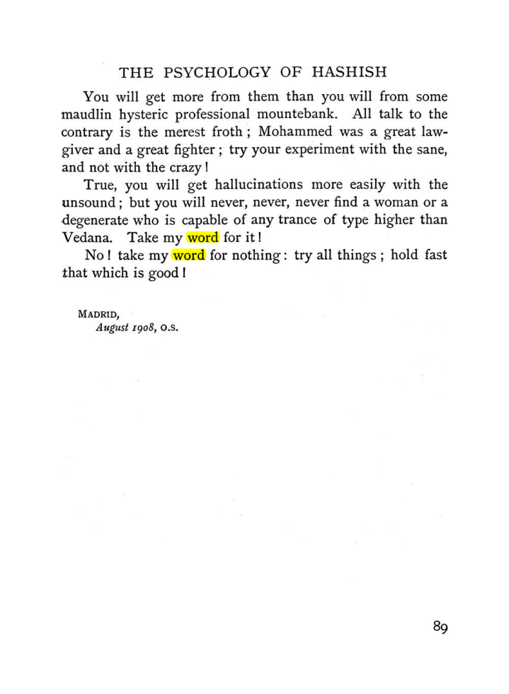 Original scan of The Equinox (Volume I, Number II), PDF page 99