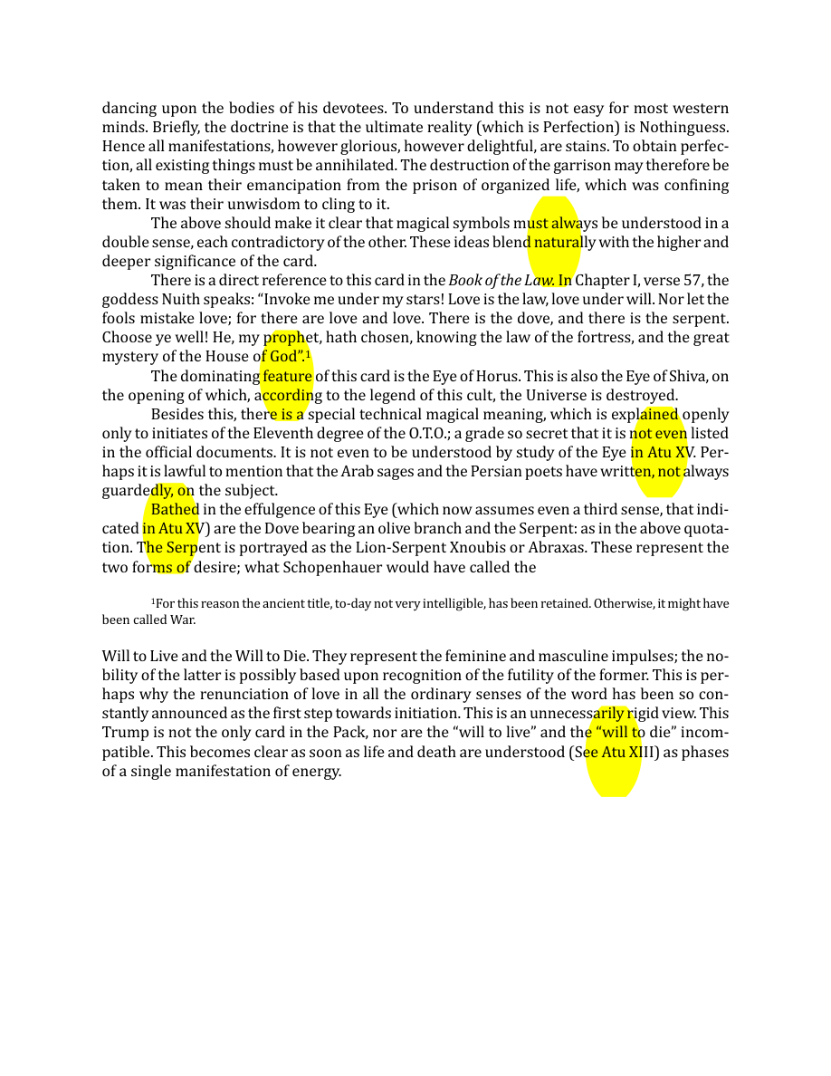 Original scan of The Book of Thoth, PDF page 100
