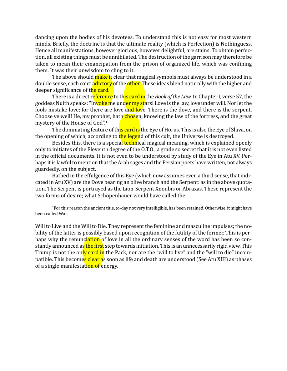Original scan of The Book of Thoth, PDF page 100