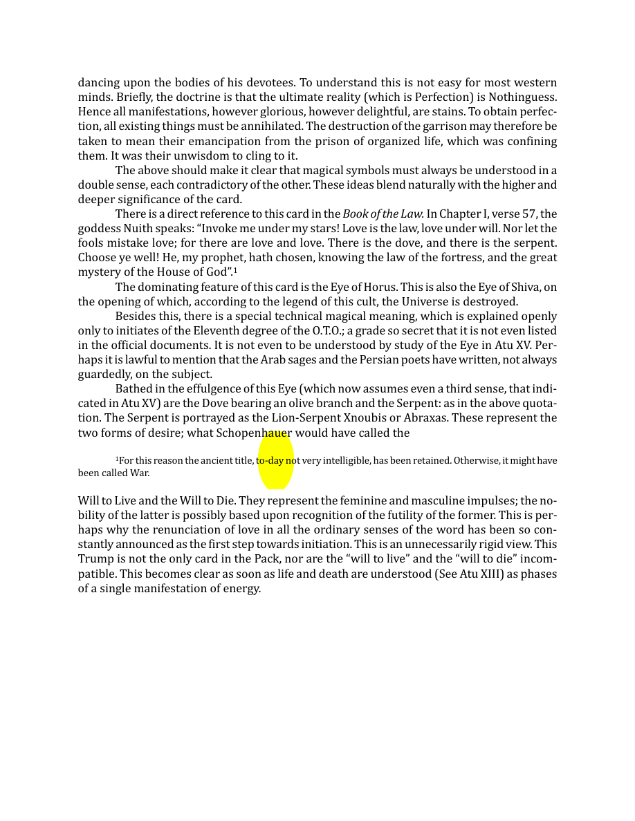 Original scan of The Book of Thoth, PDF page 100