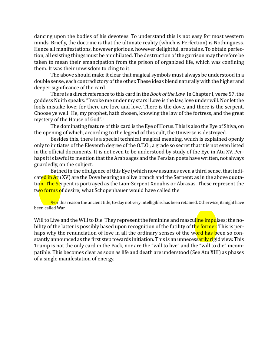 Original scan of The Book of Thoth, PDF page 100