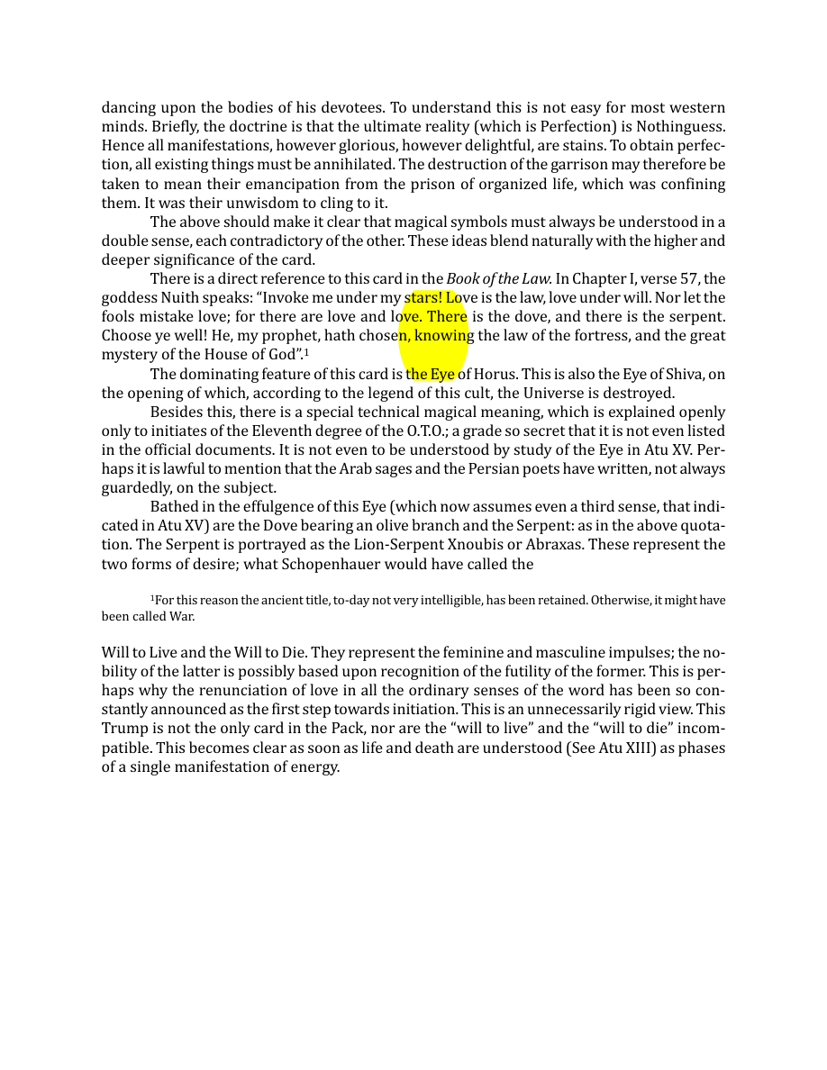 Original scan of The Book of Thoth, PDF page 100