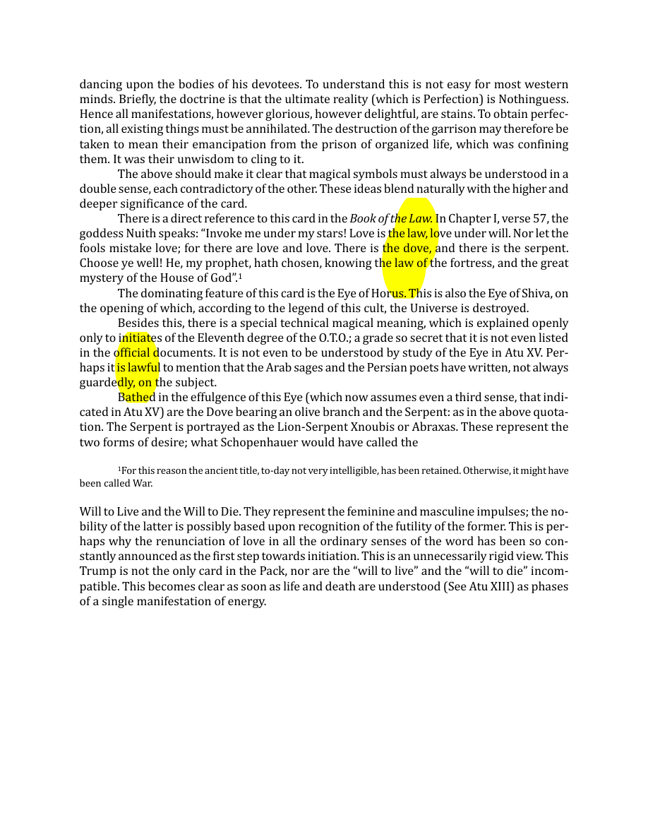 Original scan of The Book of Thoth, PDF page 100