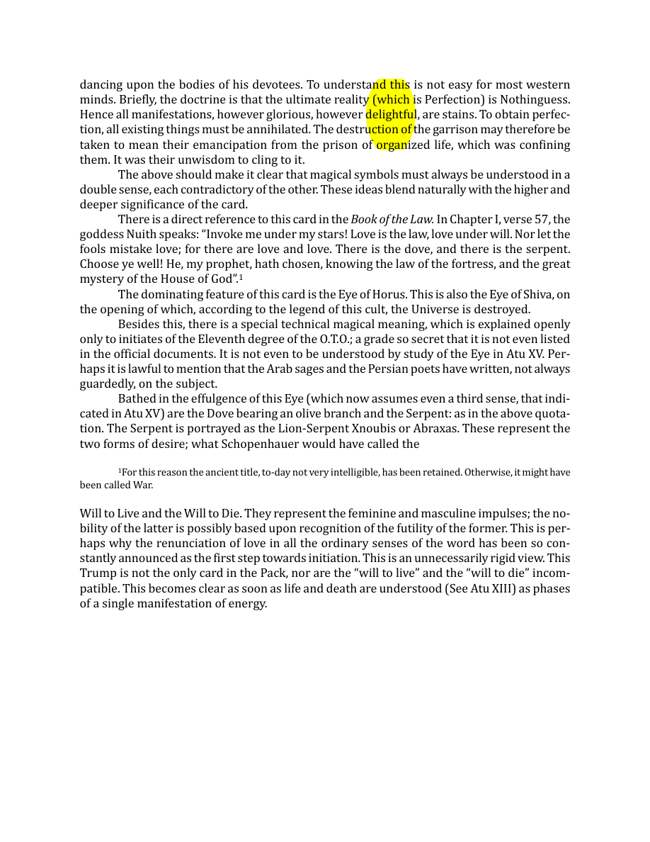 Original scan of The Book of Thoth, PDF page 100