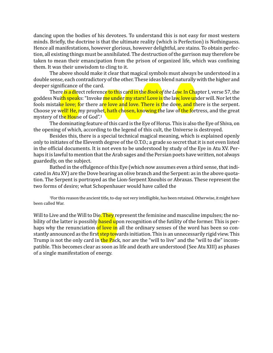 Original scan of The Book of Thoth, PDF page 100
