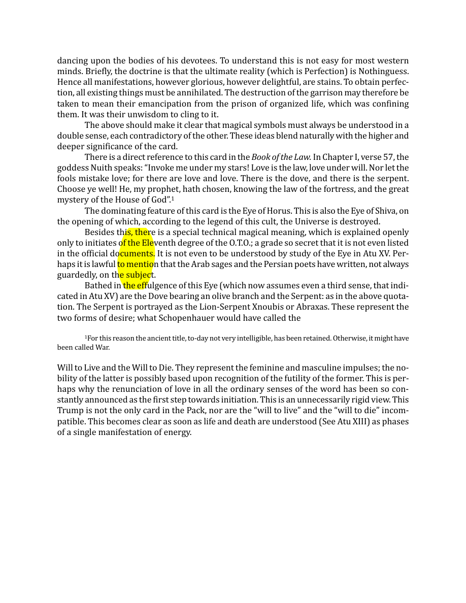 Original scan of The Book of Thoth, PDF page 100