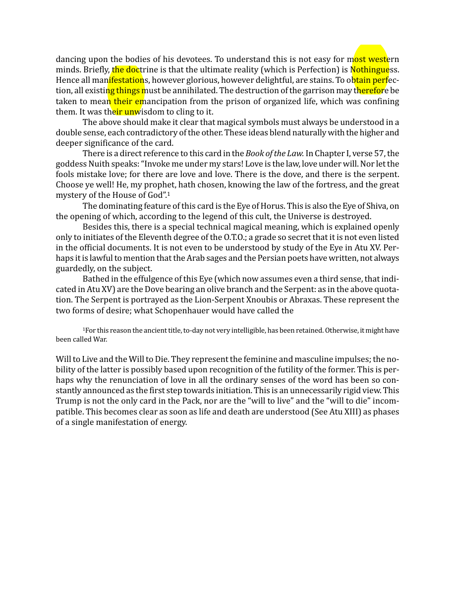 Original scan of The Book of Thoth, PDF page 100