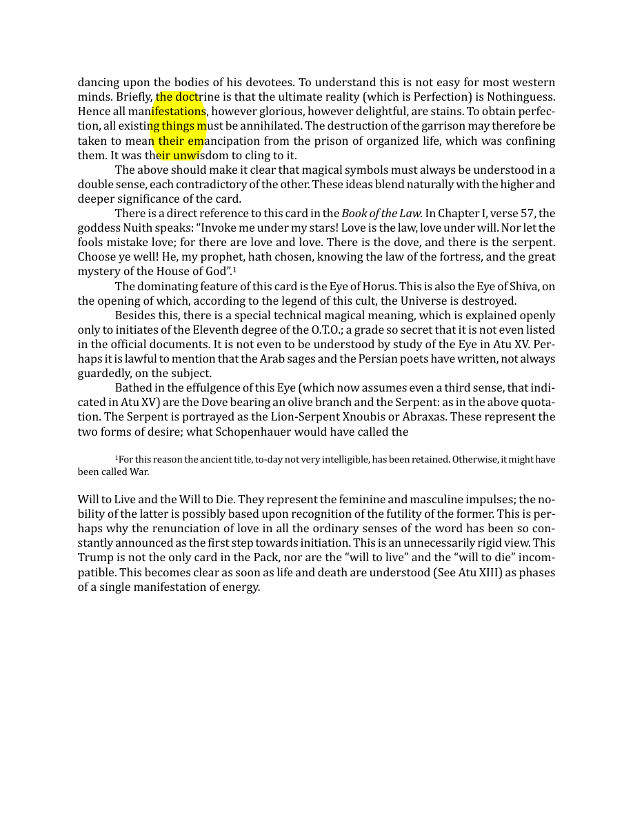 Original scan of The Book of Thoth, PDF page 100
