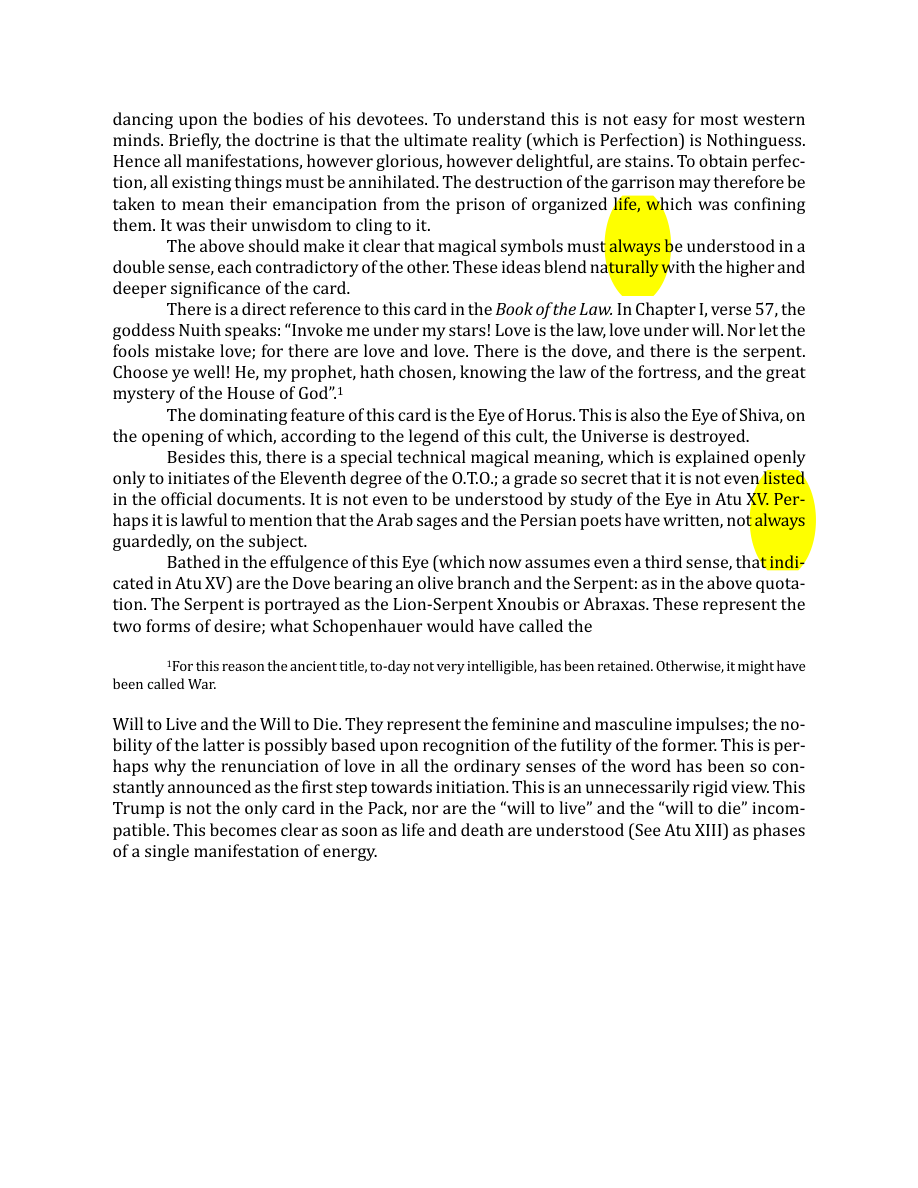 Original scan of The Book of Thoth, PDF page 100