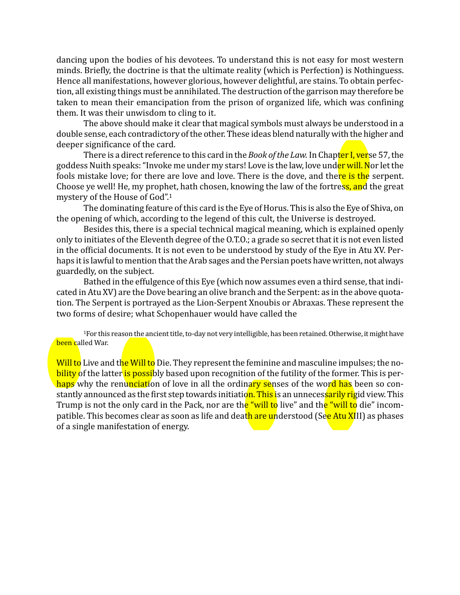 Original scan of The Book of Thoth, PDF page 100