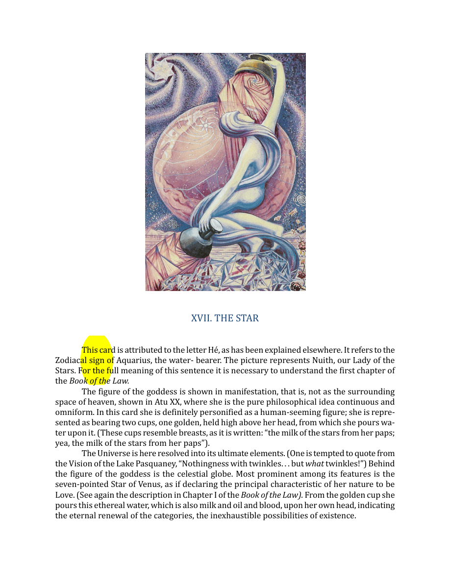 Original scan of The Book of Thoth, PDF page 101