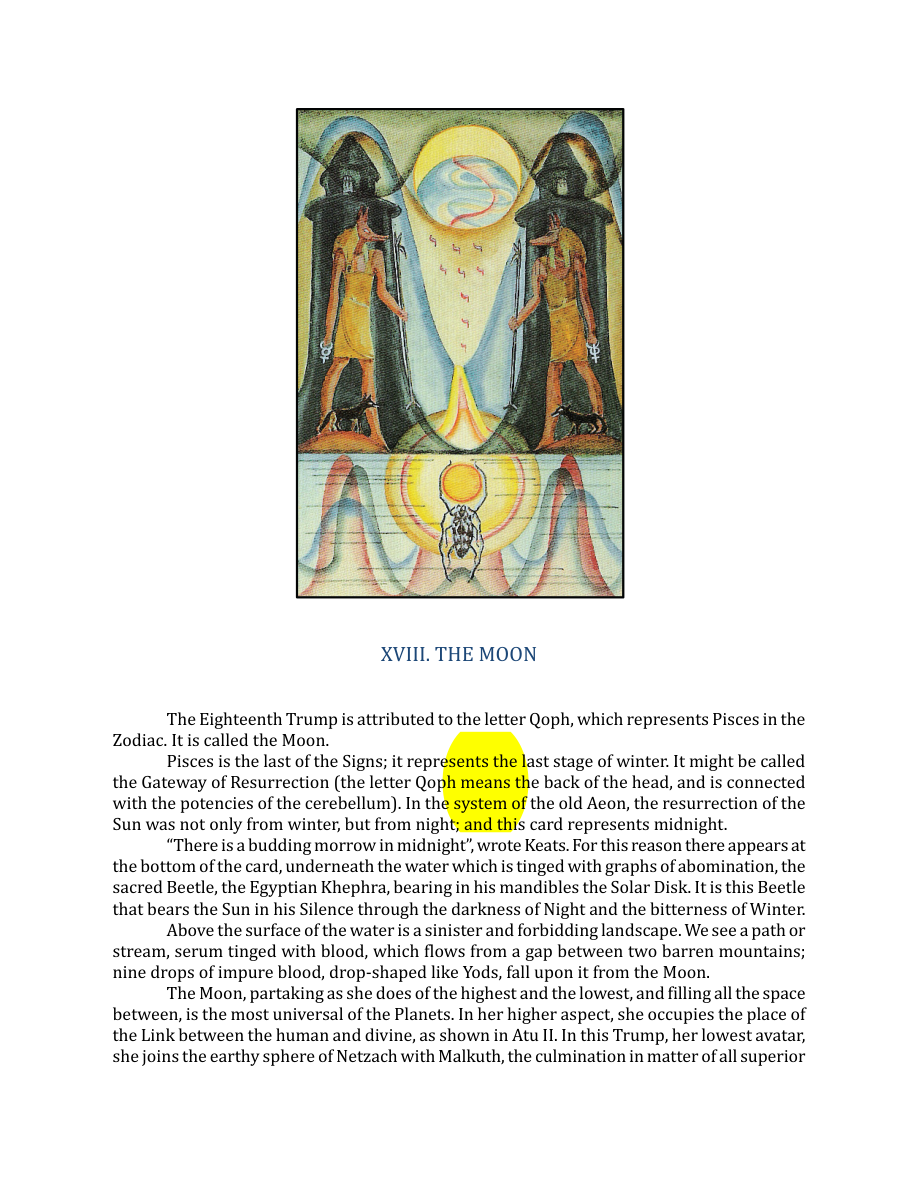 Original scan of The Book of Thoth, PDF page 104