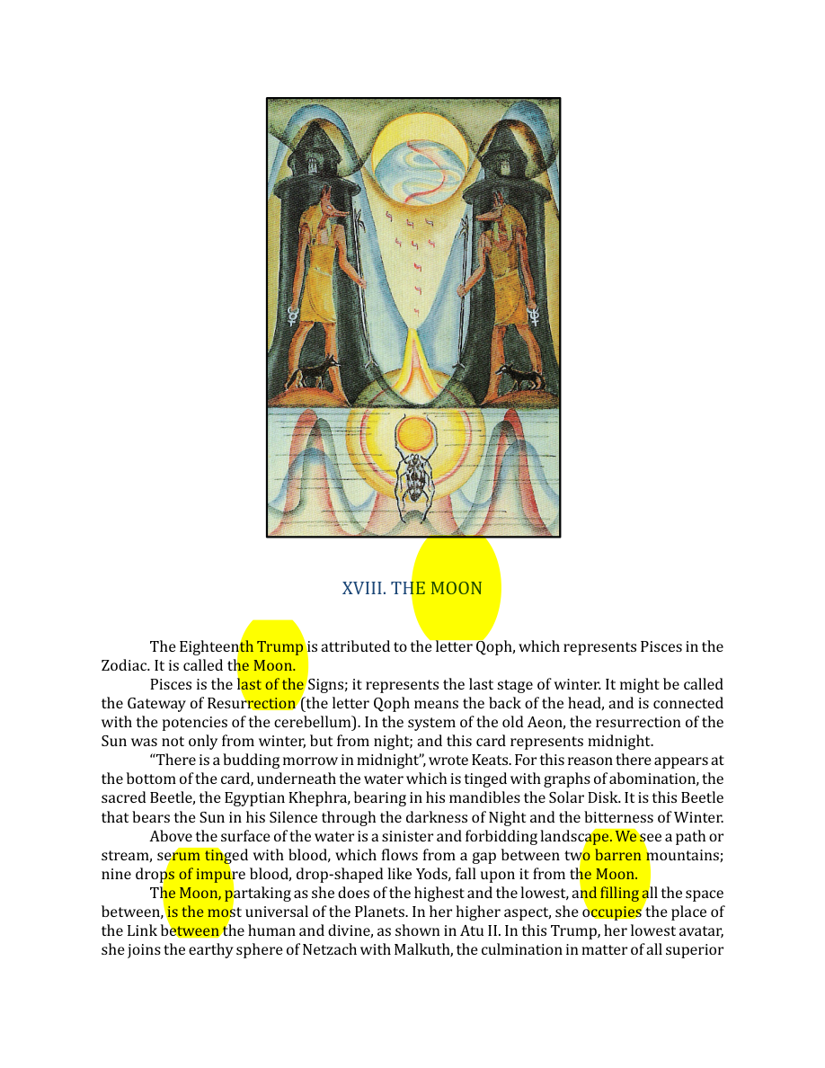 Original scan of The Book of Thoth, PDF page 104
