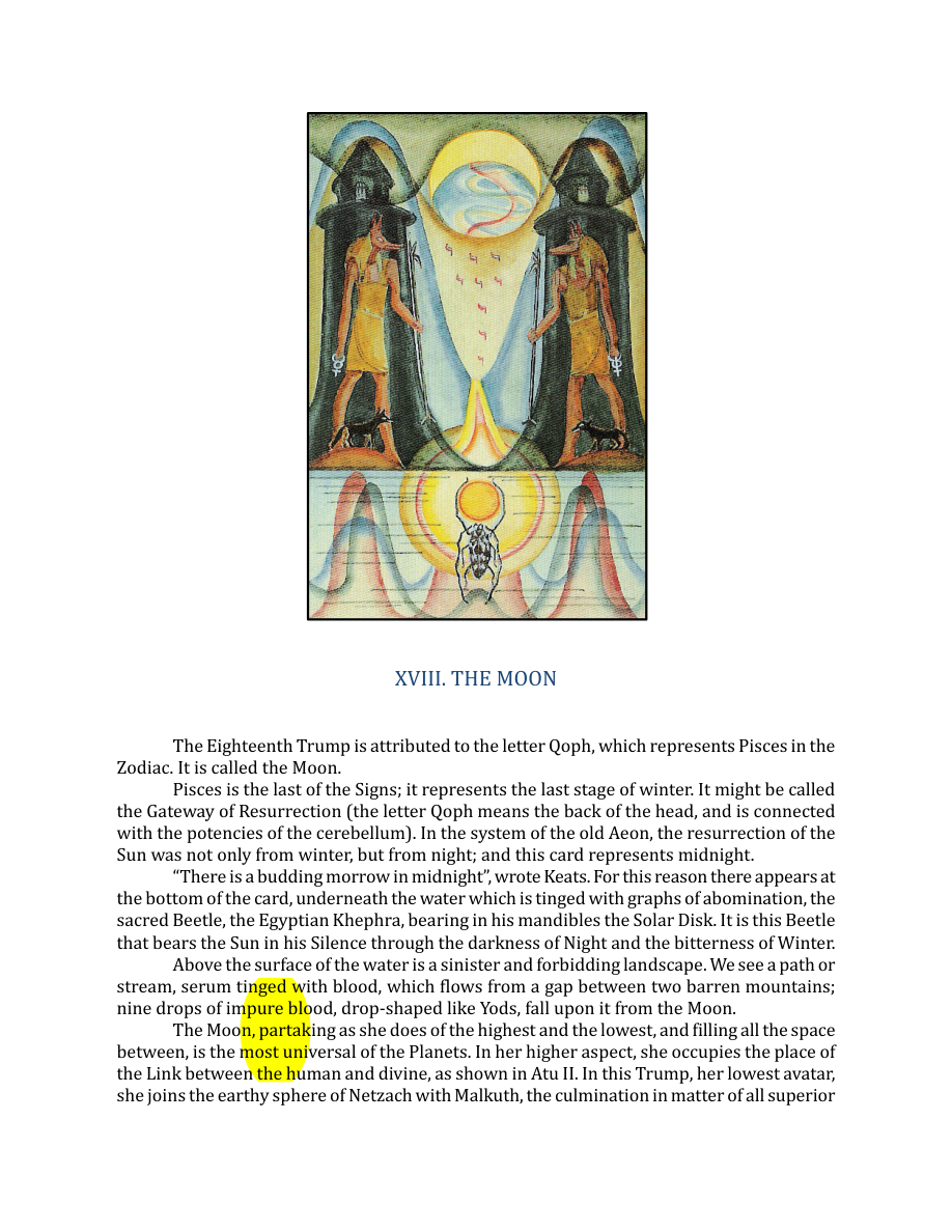 Original scan of The Book of Thoth, PDF page 104
