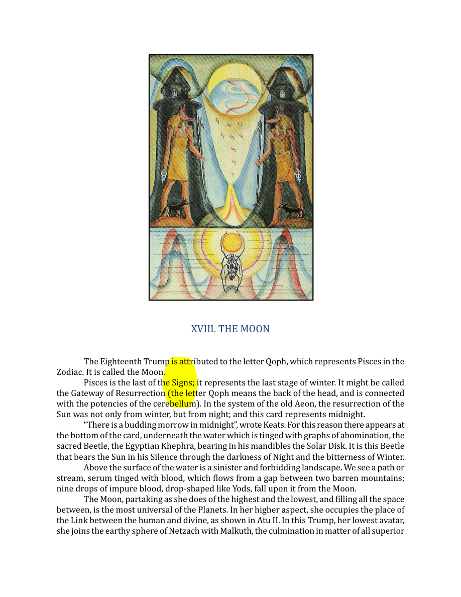 Original scan of The Book of Thoth, PDF page 104
