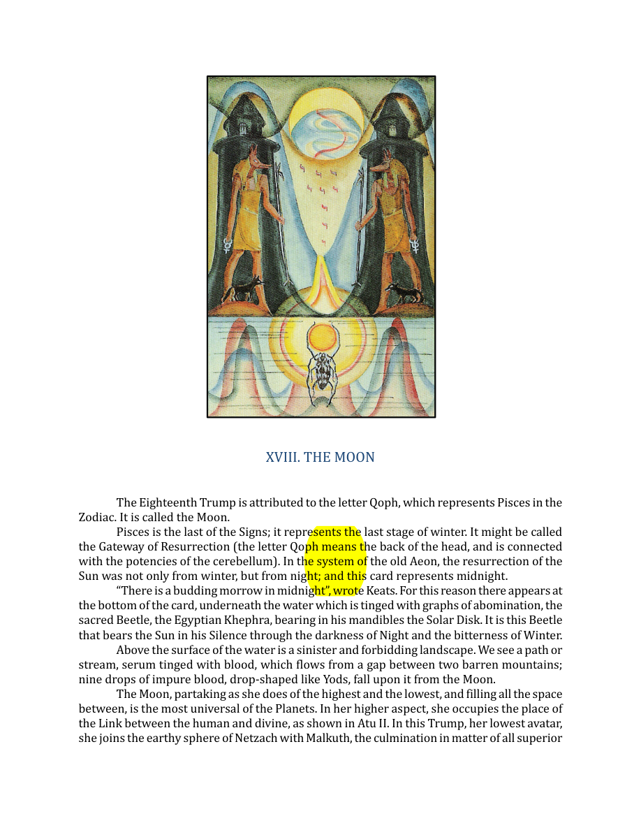 Original scan of The Book of Thoth, PDF page 104