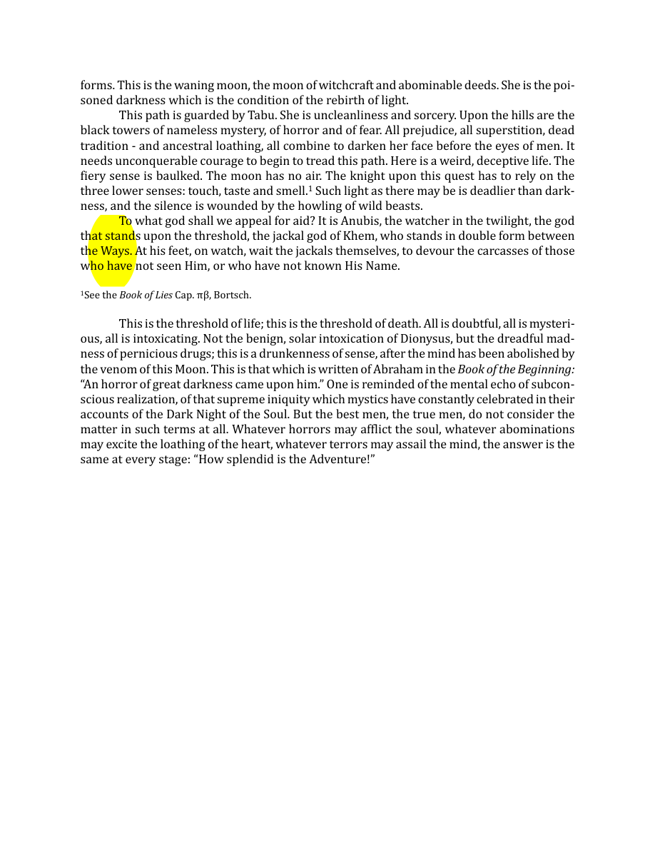 Original scan of The Book of Thoth, PDF page 105