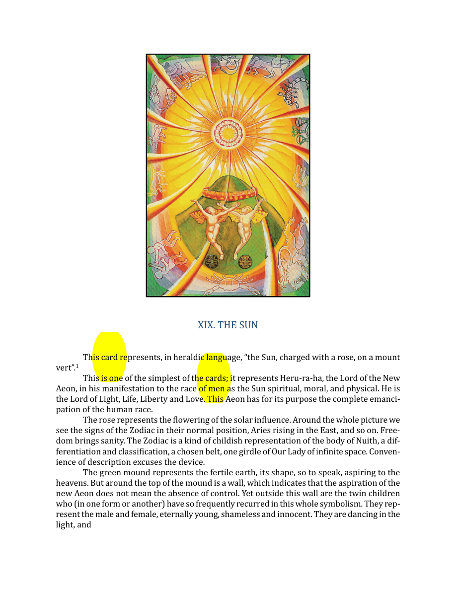 Original scan of The Book of Thoth, PDF page 106