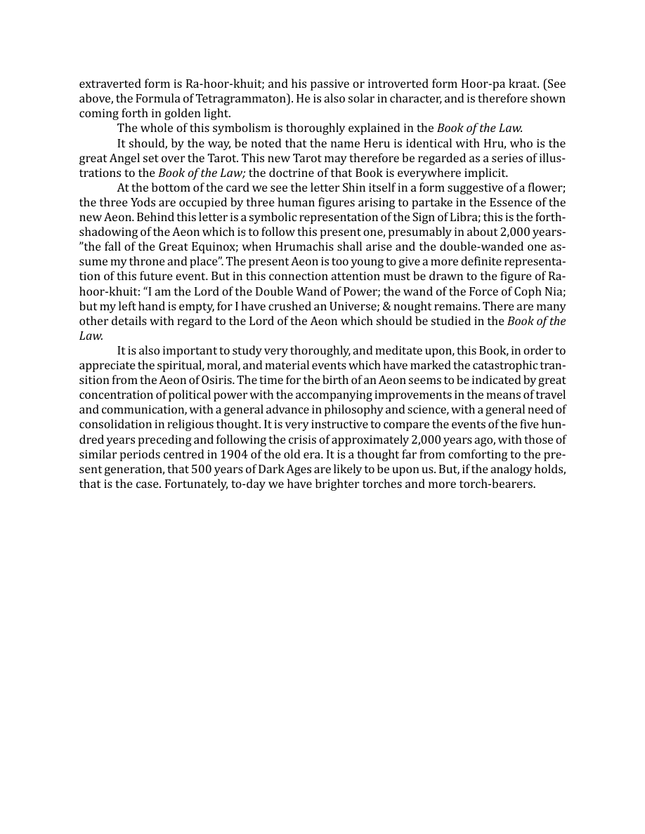 Original scan of The Book of Thoth, PDF page 109