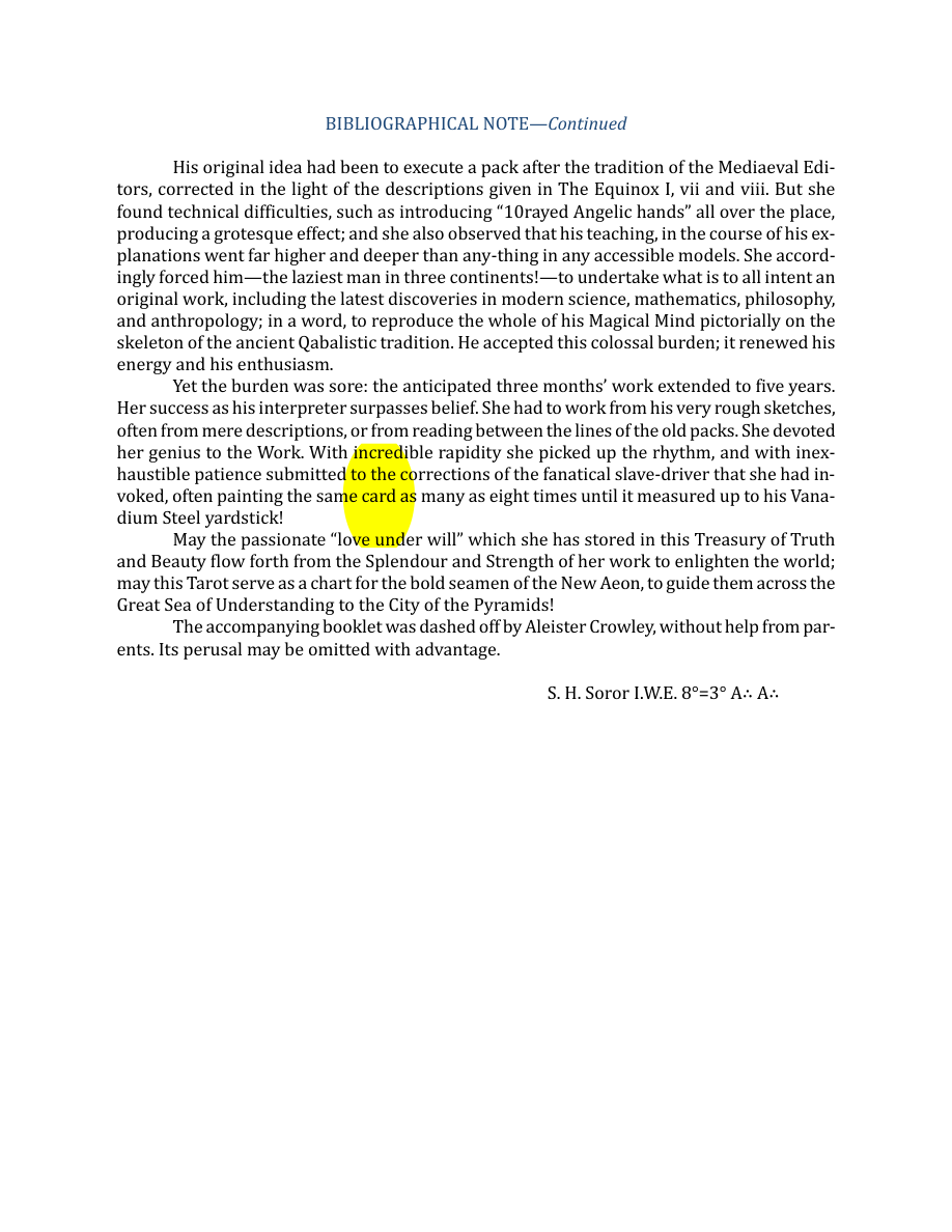 Original scan of The Book of Thoth, PDF page 11