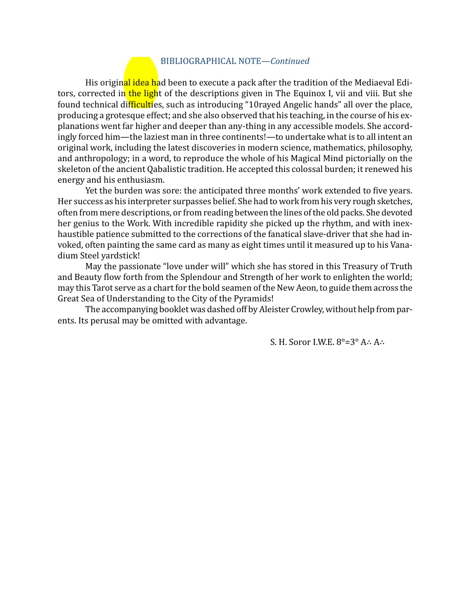 Original scan of The Book of Thoth, PDF page 11
