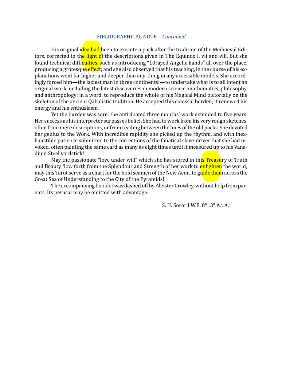Original scan of The Book of Thoth, PDF page 11