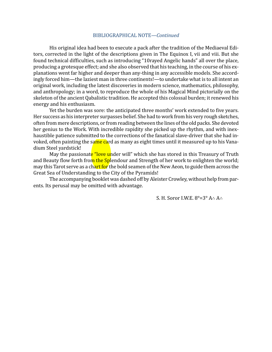 Original scan of The Book of Thoth, PDF page 11
