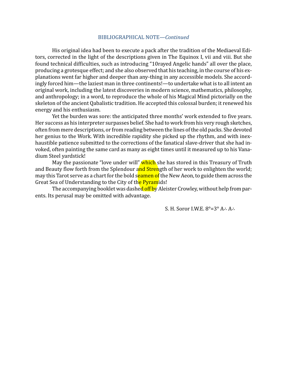 Original scan of The Book of Thoth, PDF page 11