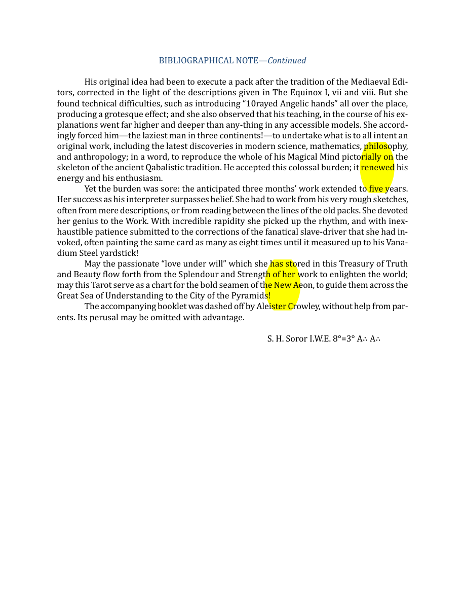 Original scan of The Book of Thoth, PDF page 11