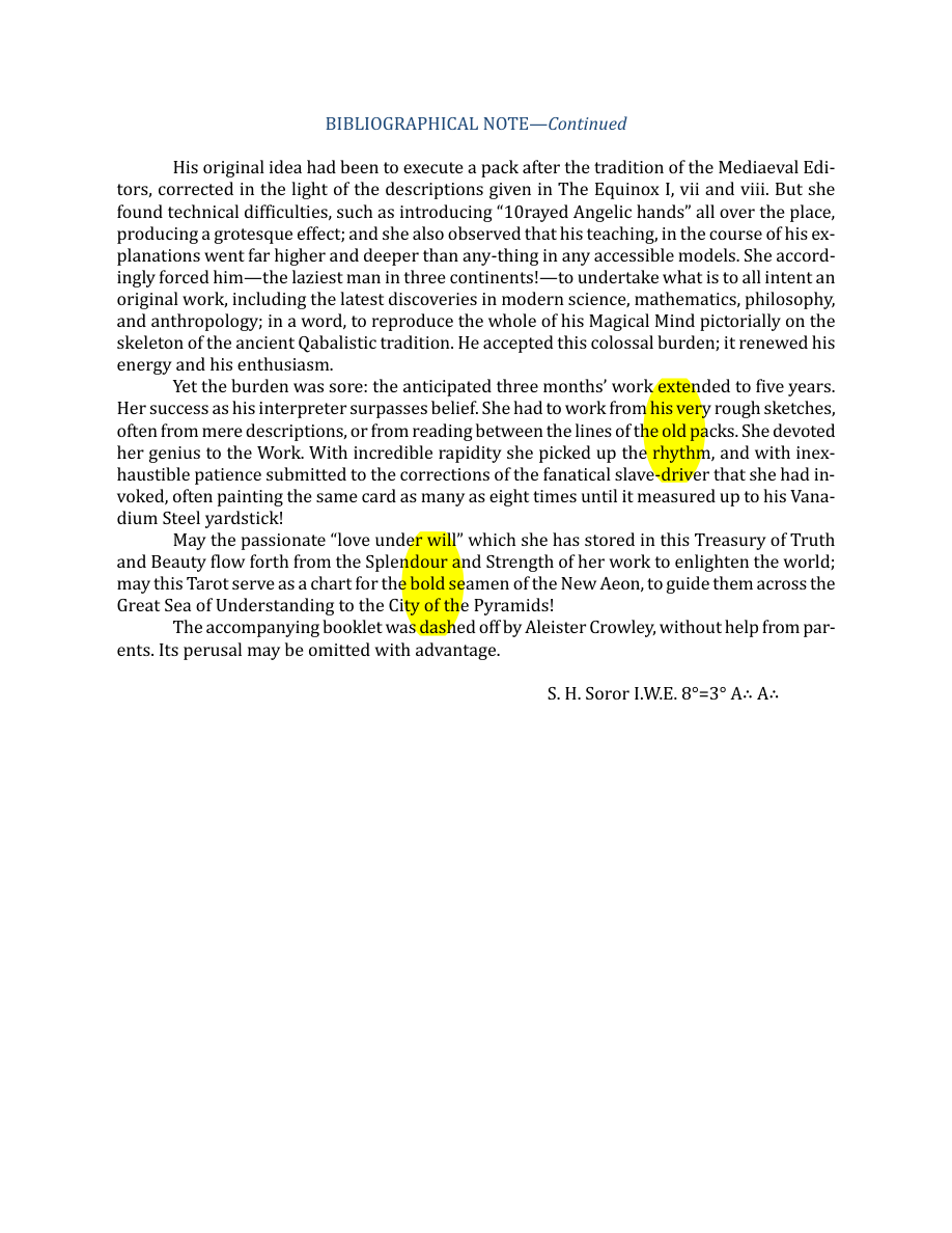Original scan of The Book of Thoth, PDF page 11