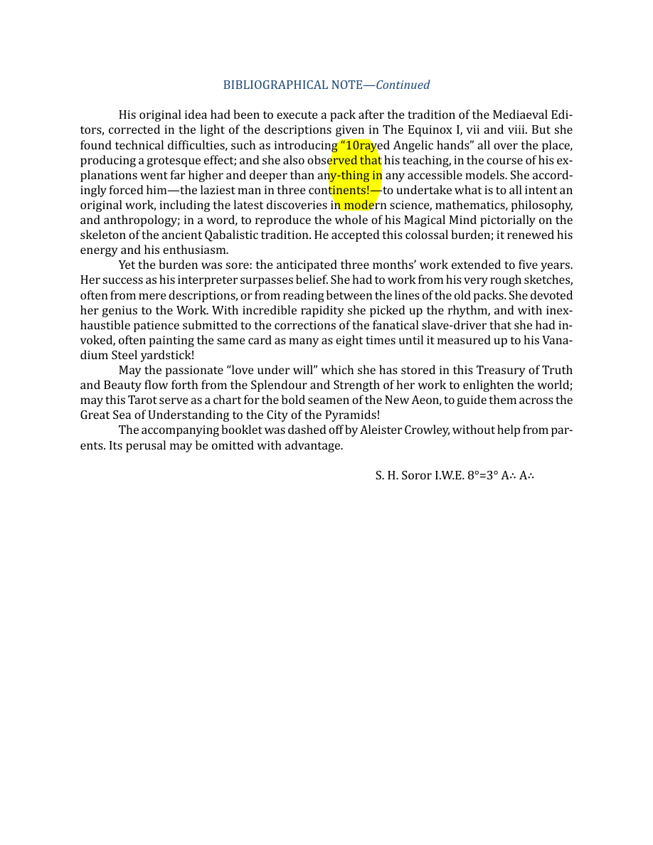 Original scan of The Book of Thoth, PDF page 11