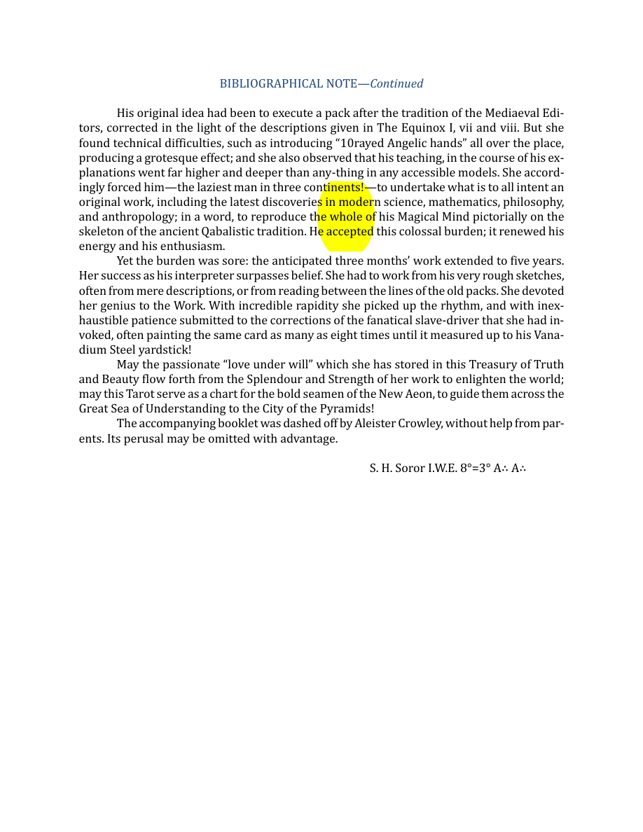 Original scan of The Book of Thoth, PDF page 11
