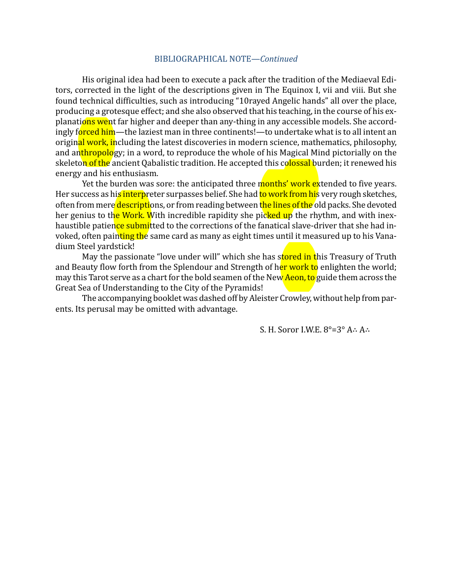 Original scan of The Book of Thoth, PDF page 11