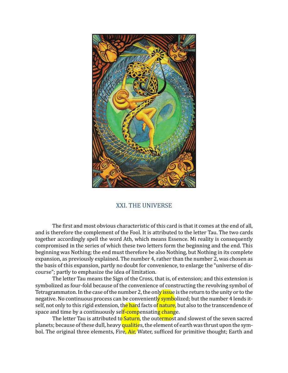 Original scan of The Book of Thoth, PDF page 110