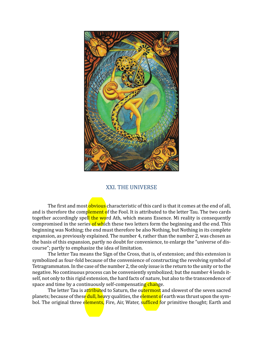 Original scan of The Book of Thoth, PDF page 110