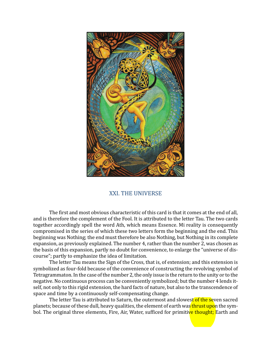 Original scan of The Book of Thoth, PDF page 110