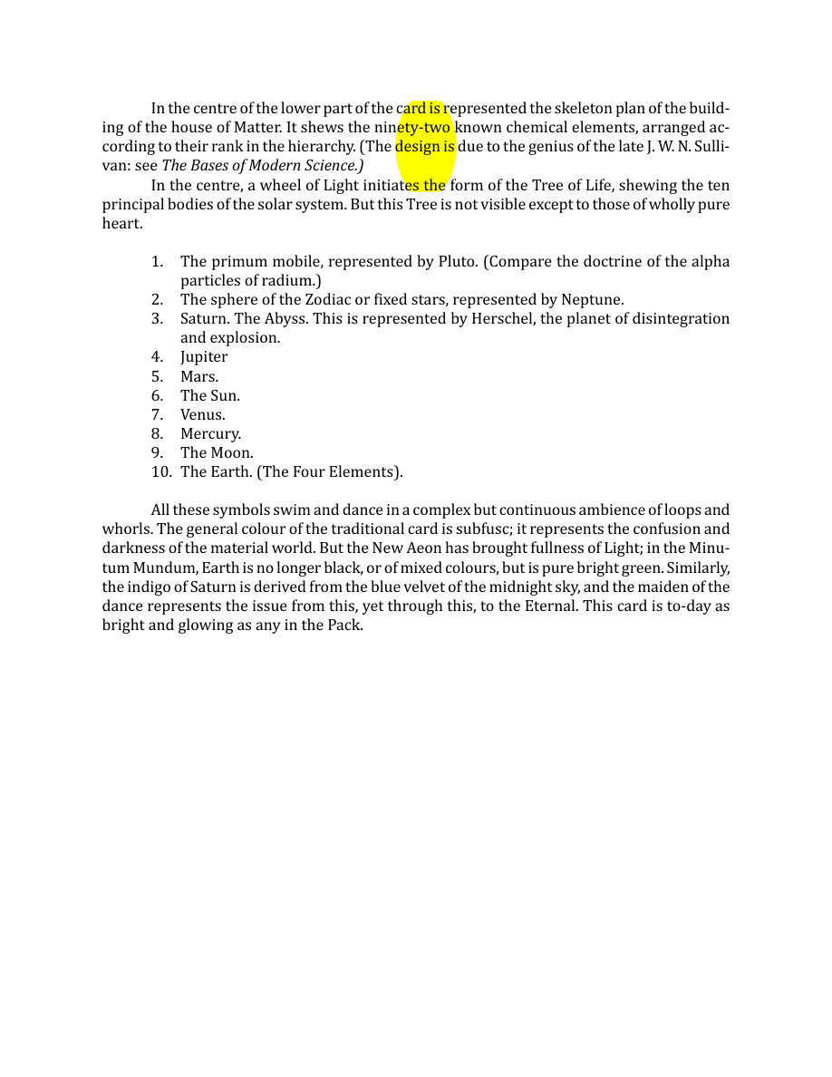 Original scan of The Book of Thoth, PDF page 112