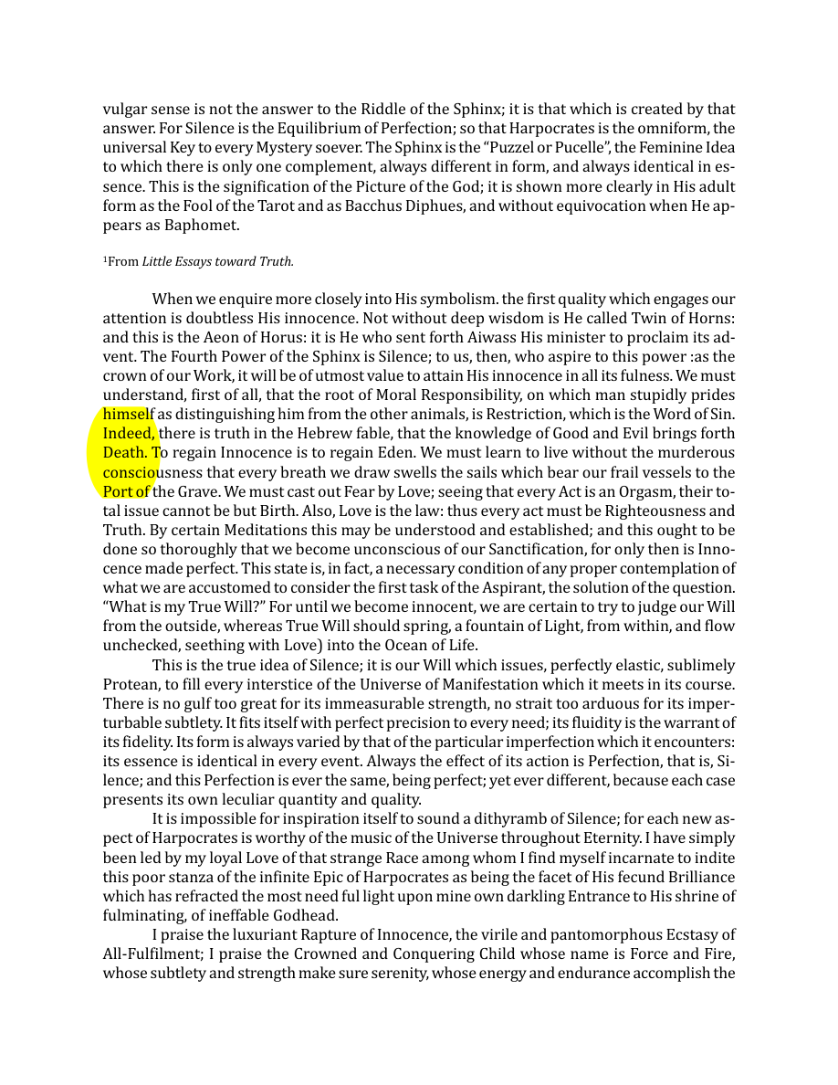 Original scan of The Book of Thoth, PDF page 116