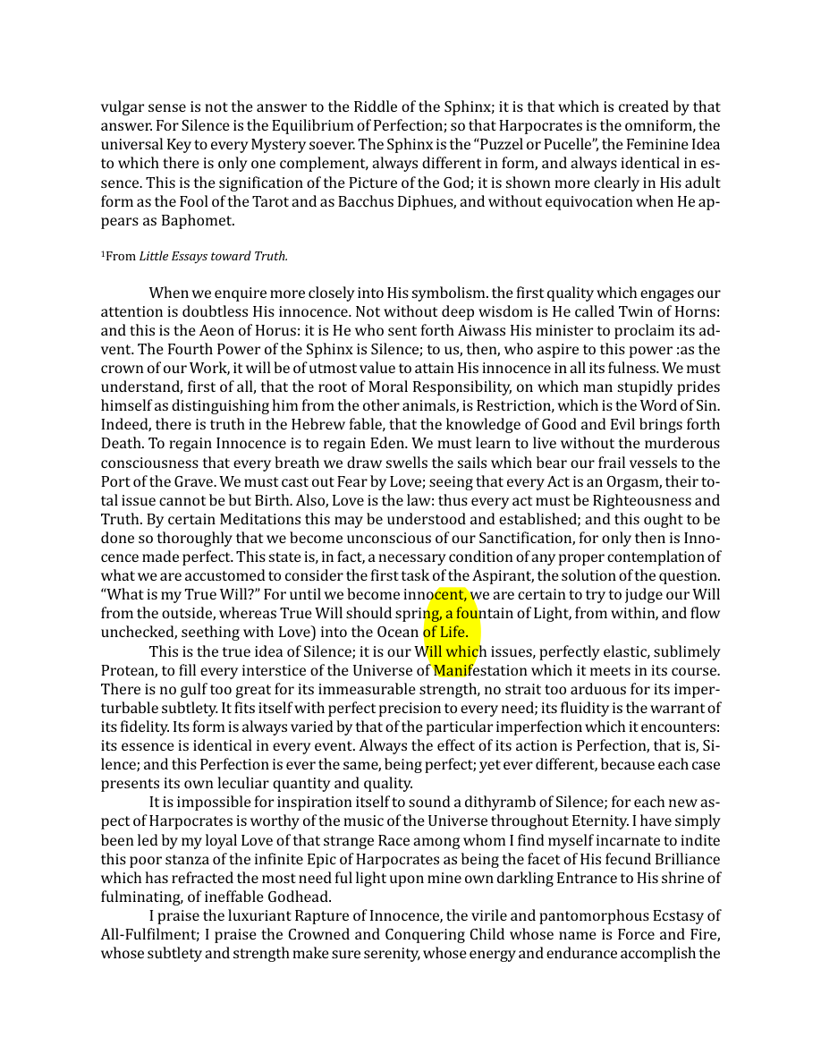 Original scan of The Book of Thoth, PDF page 116