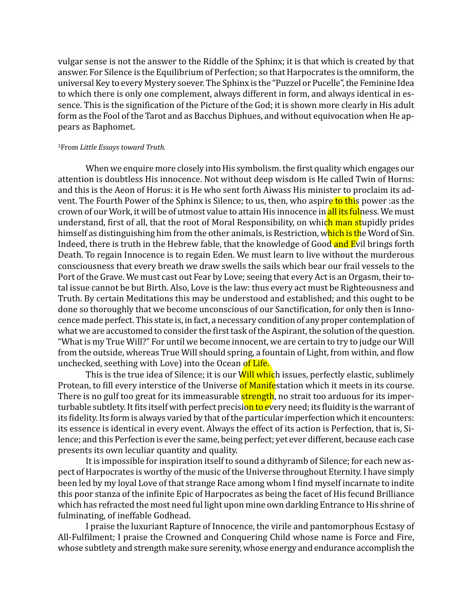 Original scan of The Book of Thoth, PDF page 116