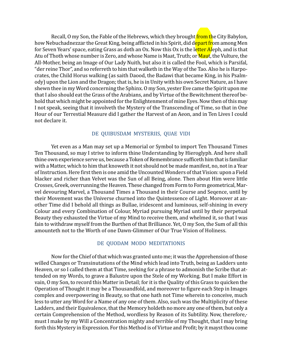 Original scan of The Book of Thoth, PDF page 118
