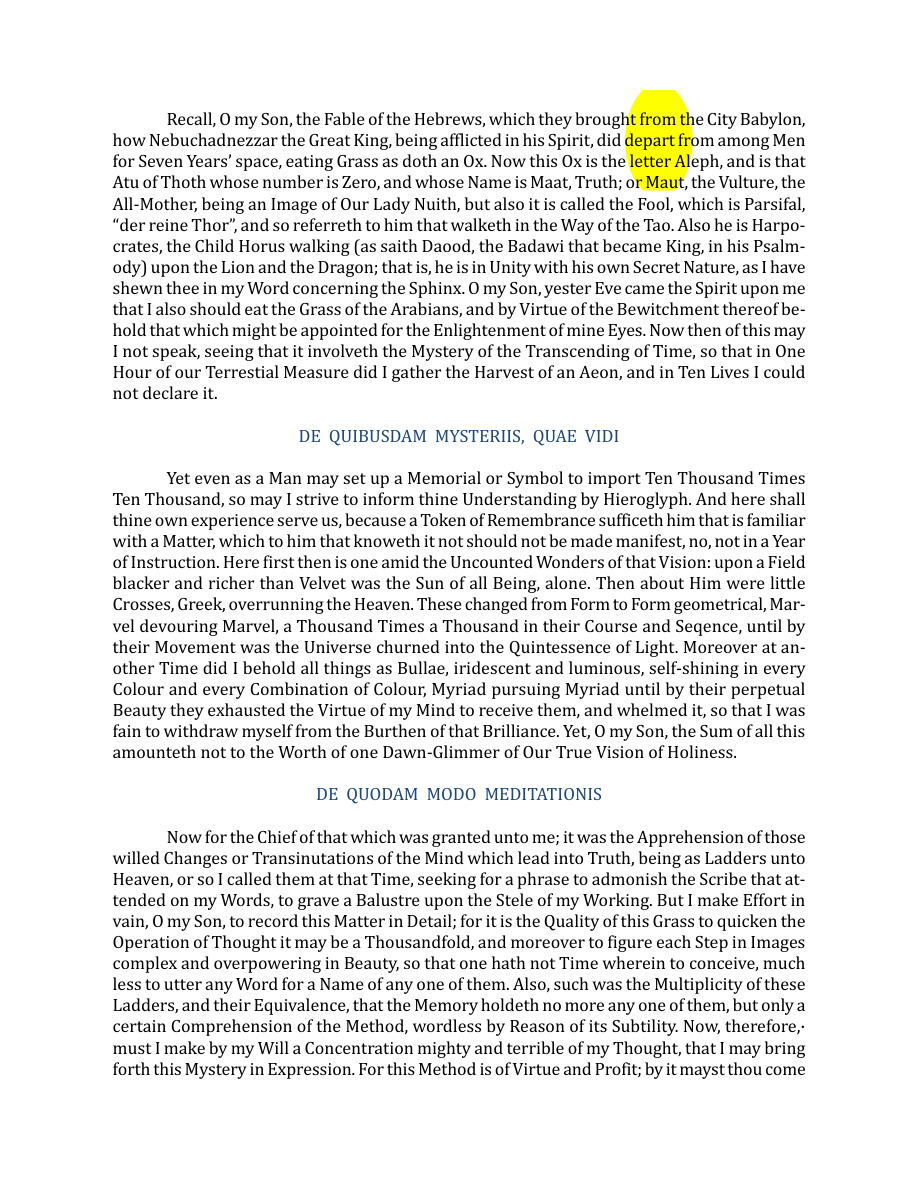 Original scan of The Book of Thoth, PDF page 118