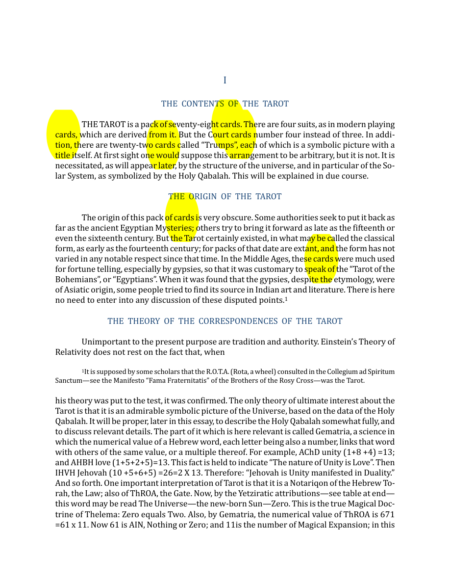 Original scan of The Book of Thoth, PDF page 14