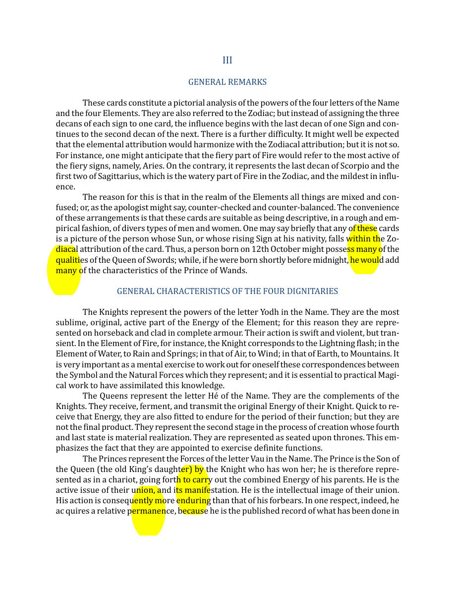 Original scan of The Book of Thoth, PDF page 140