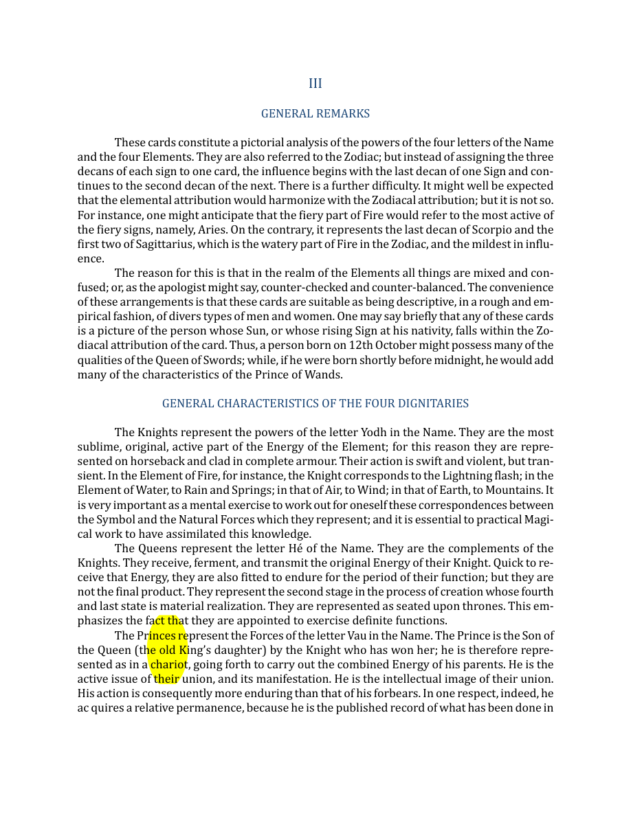 Original scan of The Book of Thoth, PDF page 140