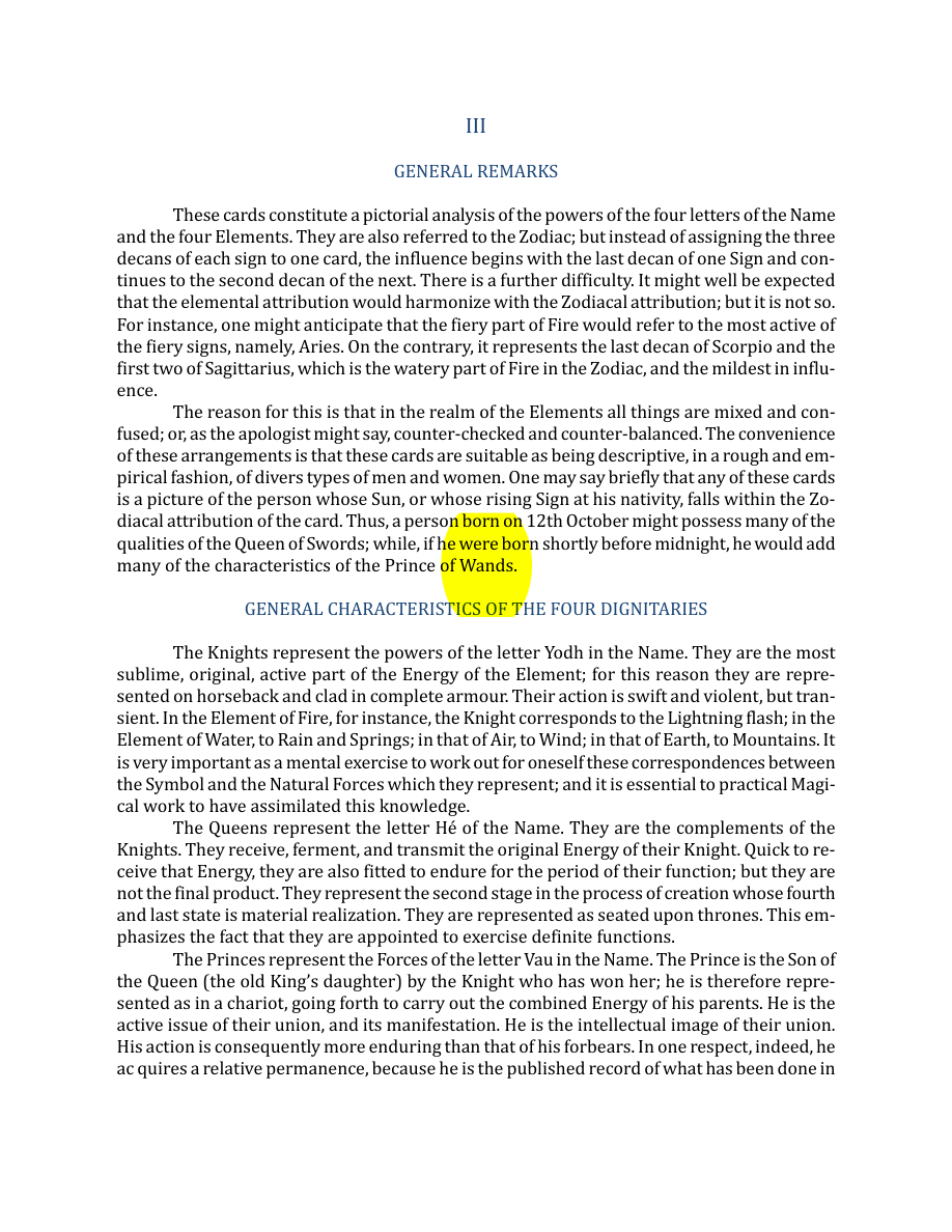 Original scan of The Book of Thoth, PDF page 140