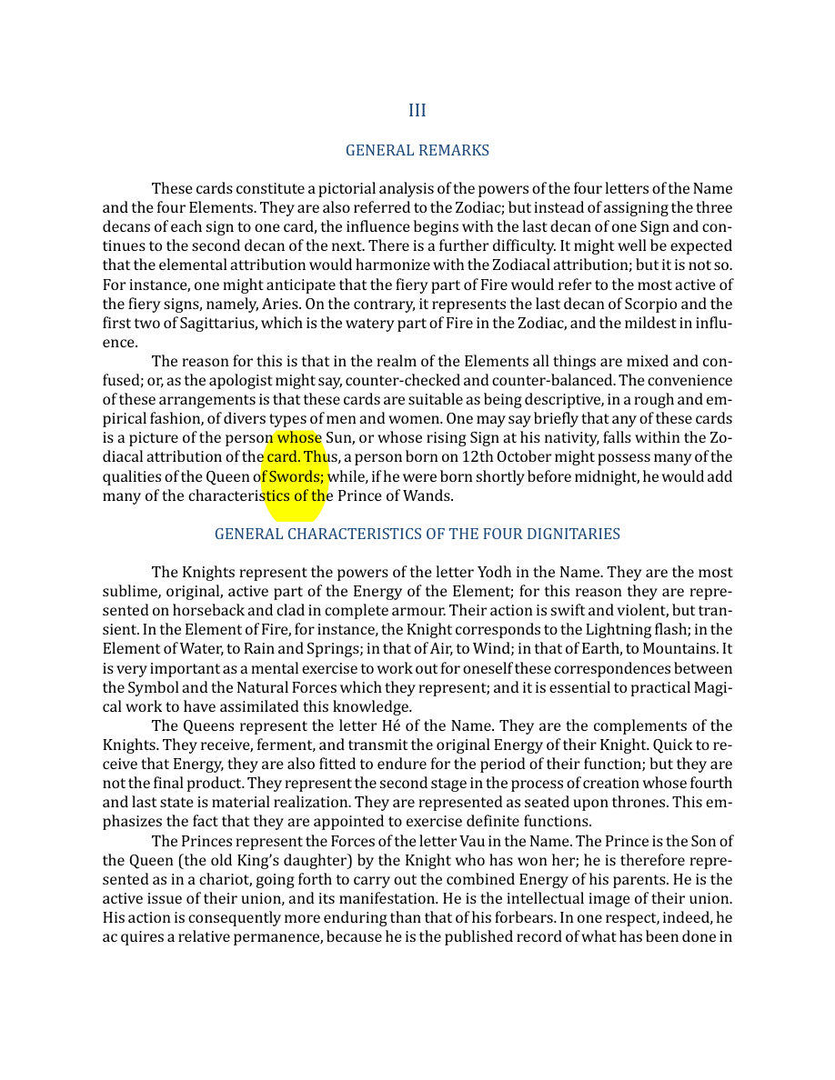 Original scan of The Book of Thoth, PDF page 140