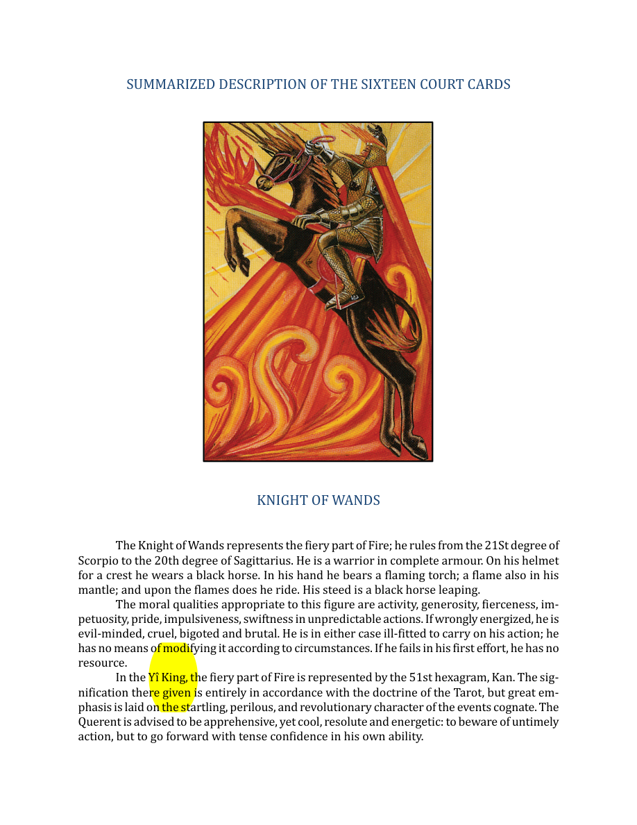 Original scan of The Book of Thoth, PDF page 142